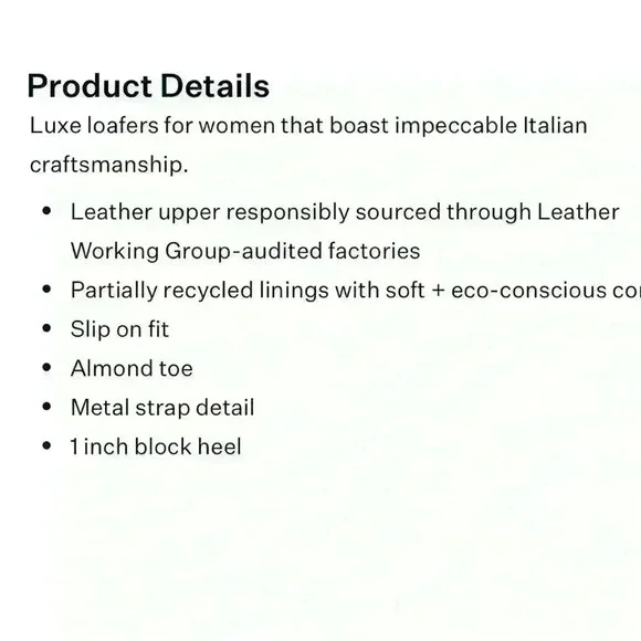 NIB Sarto ladies blush colored loafers- NWT and gorgeous Italian craftsmanship - Picture 6 of 9